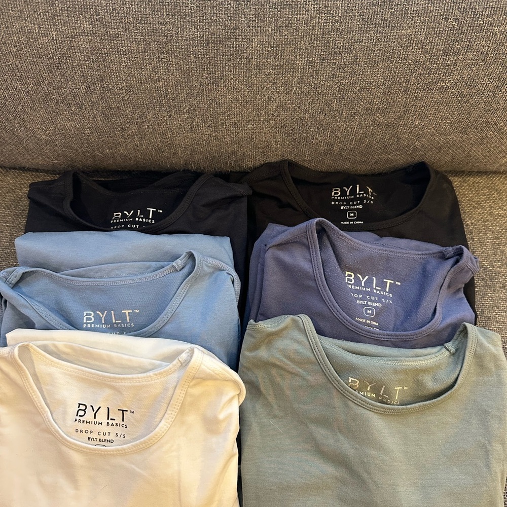 BYLT Basics Short Sleeve Tees Set of 6